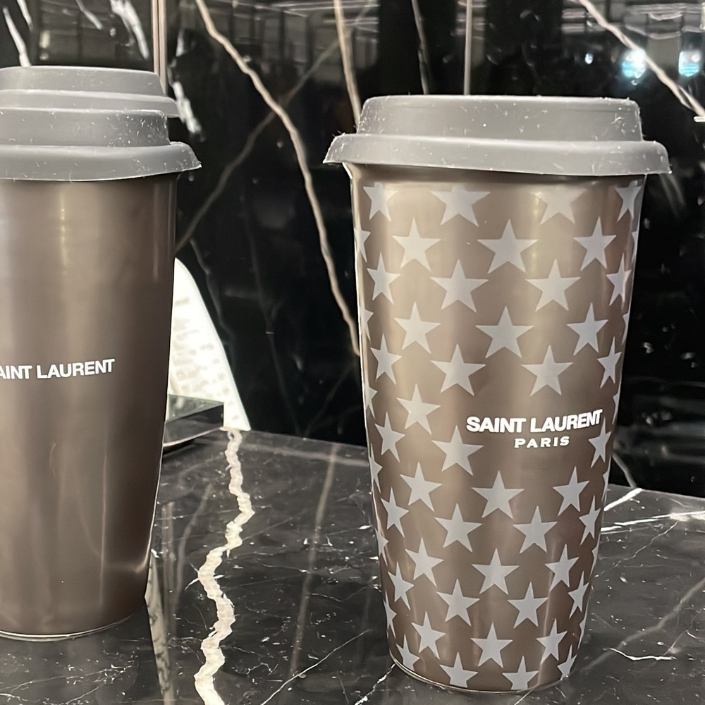 Saint Laurent Coffee Mug in Ceramic with stars